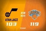 🏀唐斯31+21 布伦森缺阵 哈特三双 尼克斯击败爵士豪取9连胜