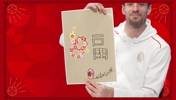 新春佳节！米兰球员画蛇添福，为中国球迷送上新春祝福！