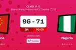 🏀U19女篮世界杯-冉珂嘉25+13 中国大胜尼日利亚25分获第11名