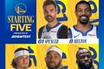 波津替补！勇士vs凯尔特人首发：斯潘塞/梅尔顿/桑托斯/穆迪/追梦