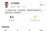 尴尬！约克雷斯替补登场后0触球，所有数据都挂零